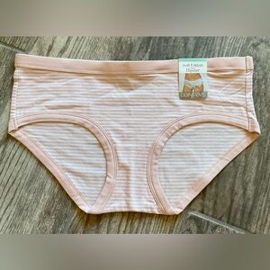 New Saint Eve cotton hipster panties Size M Pink Stripe
